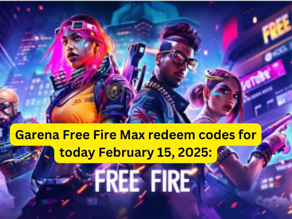 Garena Free Fire MAX Redeem Codes For Today February 15, 2025: Win Free Diamonds, Weapons, In-Game Items, And More