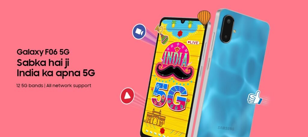 Samsung Launched Galaxy F06, Its First Ever Budget 5G Smartphone In India For Rs 9,499